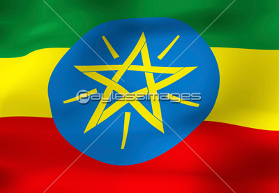 エチオピアの国旗 ストックフォトの定額制ペイレスイメージズ