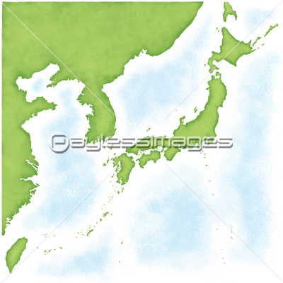 韓国 北朝鮮 台湾 中国入りの日本地図 ストックフォトの定額制ペイレスイメージズ