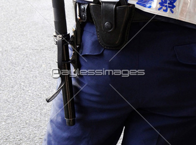 警察官の警棒 商用利用可能な写真素材 イラスト素材ならストックフォトの定額制ペイレスイメージズ
