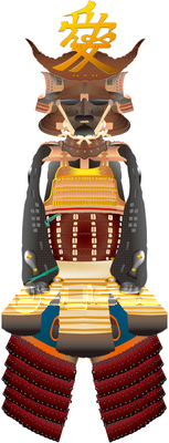 直江兼続の甲冑イラスト 商用利用可能な写真素材 イラスト素材ならストックフォトの定額制ペイレスイメージズ