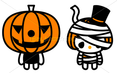 ハロウィンキャラクター ストックフォトの定額制ペイレスイメージズ