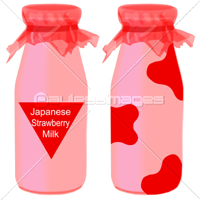 いちご牛乳 商用利用可能な写真素材 イラスト素材ならストックフォトの定額制ペイレスイメージズ