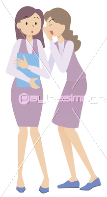 Olの噂話 商用利用可能な写真素材 イラスト素材ならストックフォトの定額制ペイレスイメージズ