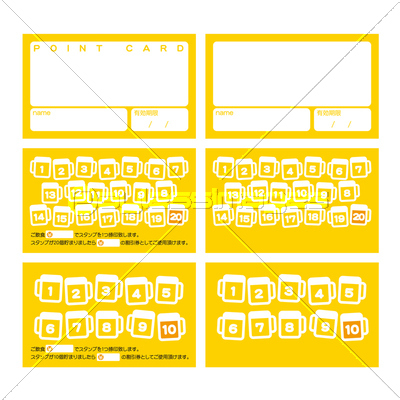 ビールジョッキのスタンプカード 商用利用可能な写真素材 イラスト素材ならストックフォトの定額制ペイレスイメージズ