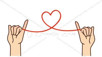 赤い糸 商用利用可能な写真素材 イラスト素材ならストックフォトの定額制ペイレスイメージズ