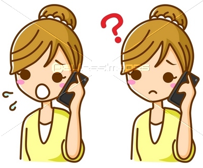 最高電話する イラスト 美しい花の画像