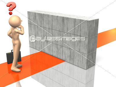進路妨害を表す3dcgイラスト 商用利用可能な写真素材 イラスト素材ならストックフォトの定額制ペイレスイメージズ