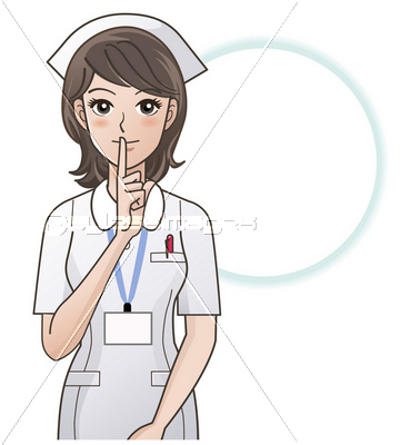 スライドで説明するナース イラスト ストックフォトの定額制ペイレスイメージズ