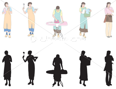 家事いろいろ 商用利用可能な写真素材 イラスト素材ならストックフォトの定額制ペイレスイメージズ