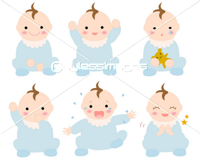 赤ちゃん乳児 おすわり 女の子 ストックフォトの定額制ペイレスイメージズ