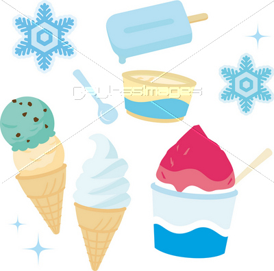 アイスクリームとかき氷