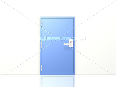 アクセスドアを描いた3Dレンダリング画像
