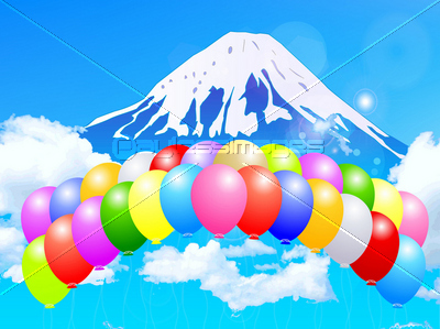 富士山　世界遺産　背景