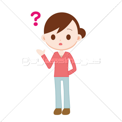質問する女性 商用利用可能な写真素材 イラスト素材ならストックフォトの定額制ペイレスイメージズ