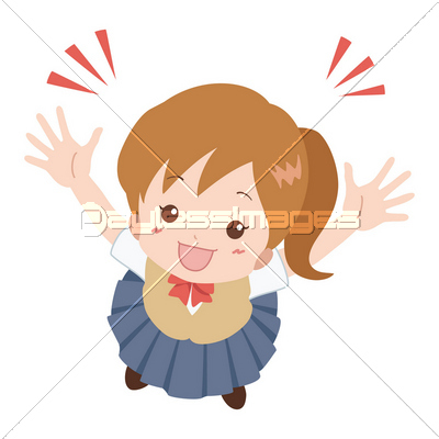 女の子 喜ぶ 商用利用可能な写真素材 イラスト素材ならストックフォトの定額制ペイレスイメージズ