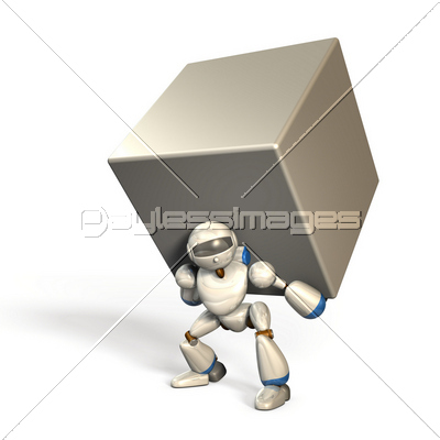 力持ちのロボット 商用利用可能な写真素材 イラスト素材ならストックフォトの定額制ペイレスイメージズ 力持ちのロボット 商用利用可能な写真素材 イラスト素材ならストックフォトの定額制ペイレスイメージズ