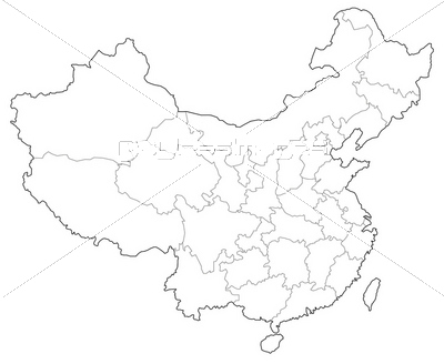 中国の地図 ストックフォトの定額制ペイレスイメージズ