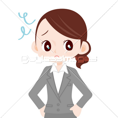 美人ol 困り顔 商用利用可能な写真素材 イラスト素材ならストックフォトの定額制ペイレスイメージズ