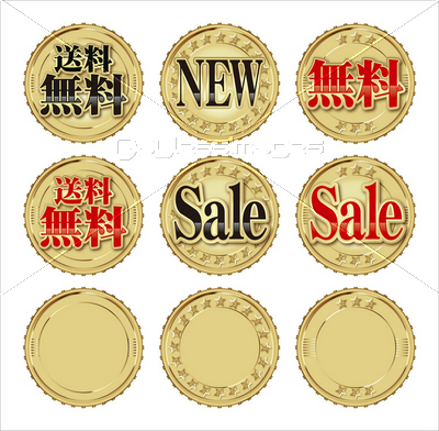バッジ 商用利用可能な写真素材 イラスト素材ならストックフォトの定額制ペイレスイメージズ