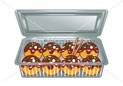 たこやき 商用利用可能な写真素材 イラスト素材ならストックフォトの定額制ペイレスイメージズ