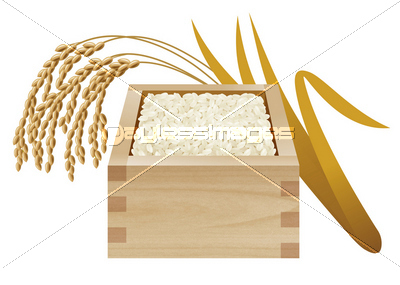 米と稲穂 商用利用可能な写真素材 イラスト素材ならストックフォトの定額制ペイレスイメージズ
