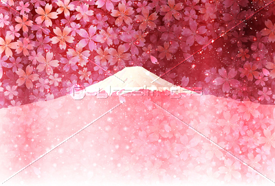 桜 富士山 背景 商用利用可能な写真素材 イラスト素材ならストックフォトの定額制ペイレスイメージズ