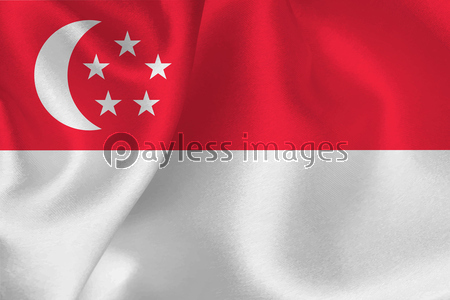 シンガポール 国旗 旗 商用利用可能な写真素材 イラスト素材ならストックフォトの定額制ペイレスイメージズ