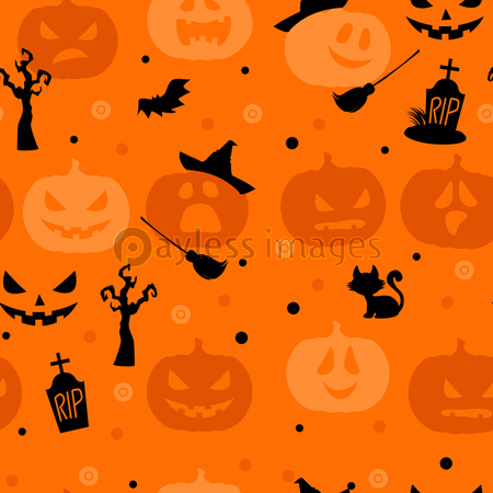 ハロウィーン 壁紙 Halloween Background Pattern 商用利用可能な写真素材 イラスト 素材ならストックフォトの定額制ペイレスイメージズ