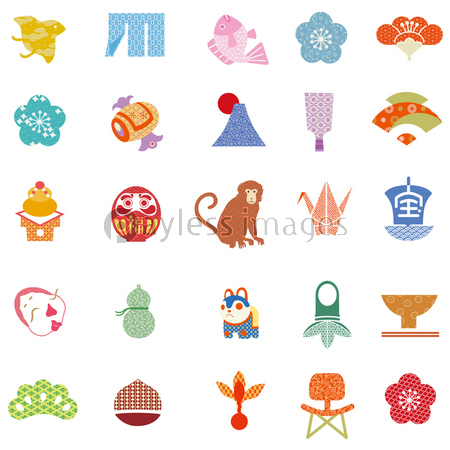 縁起物 和風イラスト受付中