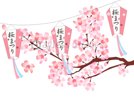 桜 祭り 春 背景 ストックフォトの定額制ペイレスイメージズ