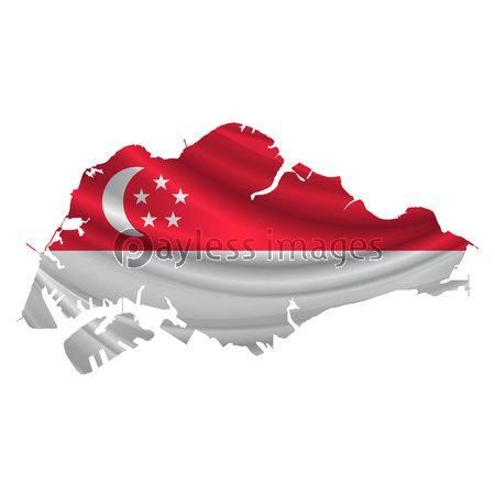シンガポール 国旗 地図 アイコン 商用利用可能な写真素材 イラスト素材ならストックフォトの定額制ペイレスイメージズ