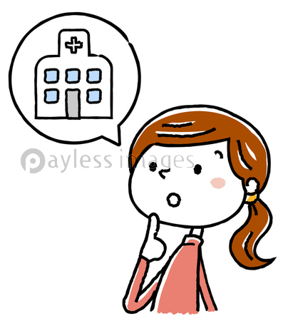 イラスト素材 妊婦 出産 準備 病院 ストックフォトの定額制ペイレスイメージズ