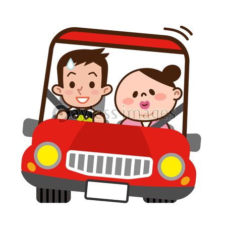 ドライブデートする若いカップル 商用利用可能な写真素材 イラスト素材ならストックフォトの定額制ペイレスイメージズ