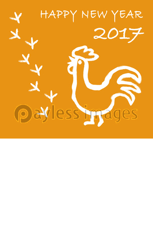 小鳥と賀詞 酉年 年賀状素材 商用利用可能な写真素材 イラスト素材ならストックフォトの定額制ペイレスイメージズ