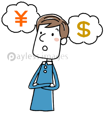 イラスト素材 ビジネスマン お金 ドル 商用利用可能な写真素材 イラスト素材ならストックフォトの定額制ペイレスイメージズ