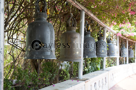 バンコクのワット・サケットの黄金の丘プー...