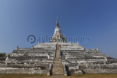 タイ国アユタヤの遺跡ワット・プーカオ・ト...