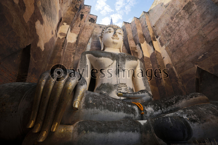 タイ国スコータイの仏像