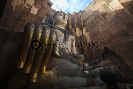 タイ国スコータイの仏像