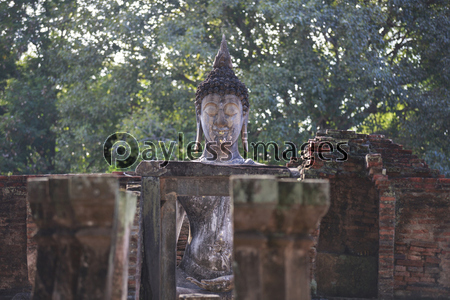 タイ国スコータイの仏像