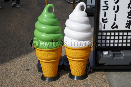 ソフトクリーム模型 ソフトクリームの模型 - 商用利用可能な写真素材・イラスト素材なら