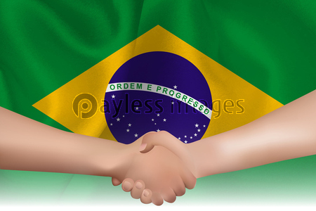 ブラジル 国旗 手 握手 商用利用可能な写真素材 イラスト素材ならストックフォトの定額制ペイレスイメージズ