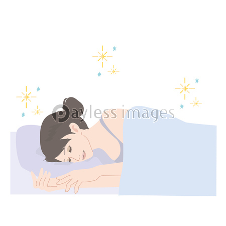 寝る 女性 イラスト 商用利用可能な写真素材 イラスト素材ならストックフォトの定額制ペイレスイメージズ
