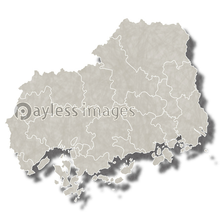 広島 日本 地図 アイコン ストックフォトの定額制ペイレスイメージズ