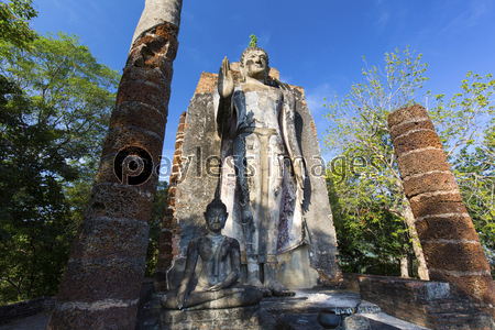スコータイの遺跡ワット・サパーンヒン