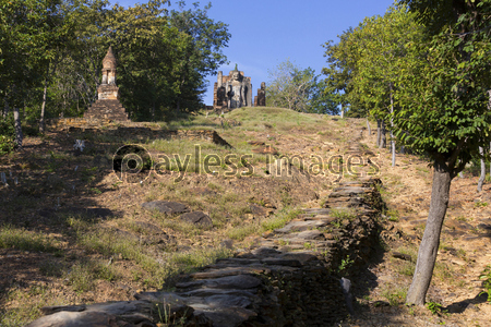 スコータイの遺跡ワット・サパーンヒン