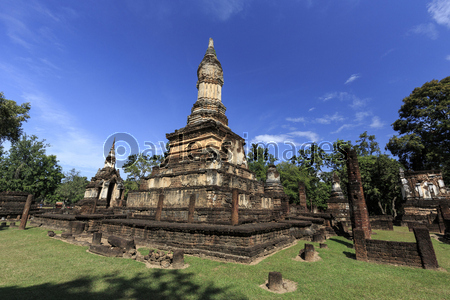 タイ国スコータイ県シーサッチャナライ歴史...