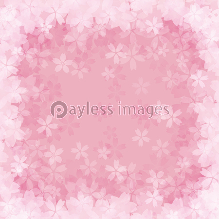 満開の桜 背景イラスト 商用利用可能な写真素材 イラスト素材ならストックフォトの定額制ペイレスイメージズ