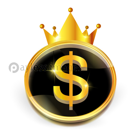 メダル コイン ドル アイコン 商用利用可能な写真素材 イラスト素材ならストックフォトの定額制ペイレスイメージズ