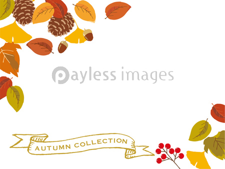 秋イメージ 背景イラスト ストックフォトの定額制ペイレスイメージズ